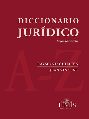 cover image of Diccionario jurídico